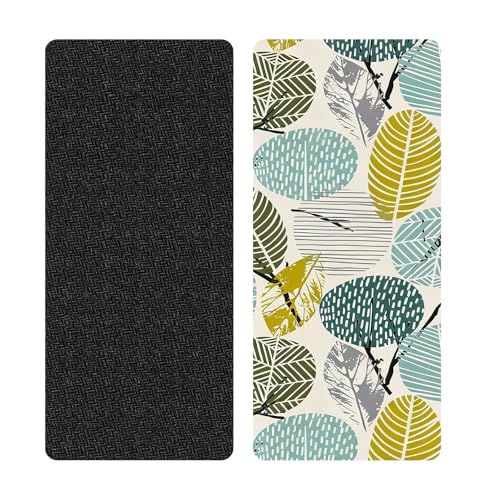 HUIJUBAO TPE Yoga Mat, 27x72 Inch, 8mm Thick, Non-Slip Surface