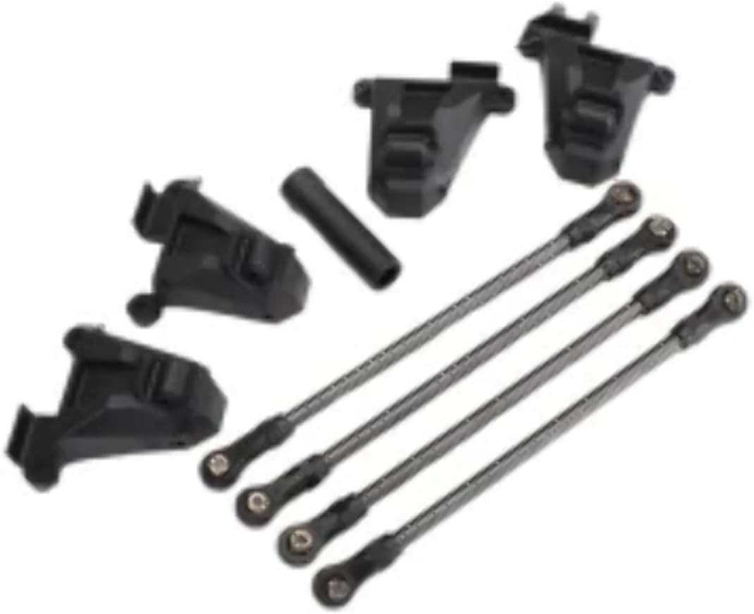 Traxxas Chassis Conversion kit, TRX-4 (Short to Long wheelbase) (Includes Rear Upper & Lower Suspension Links, Front & Rear Shock Towers, Long Female Half Shaft)