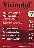 Vivioptal Multivitamin & Multimineral Supplement, 30 Capsules (pack of 2)