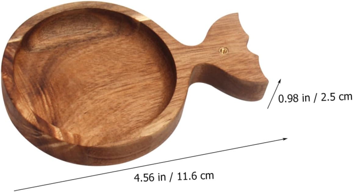 Wooden Fish Shape Beading Plate for Boys and Girls DIY Bead Stringing Tray