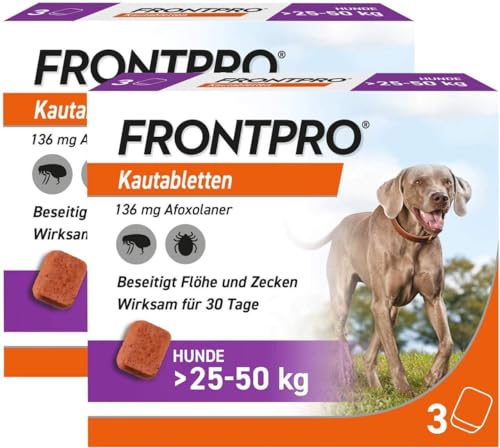 Frontpro 136 mg für Hunde 25-50 kg