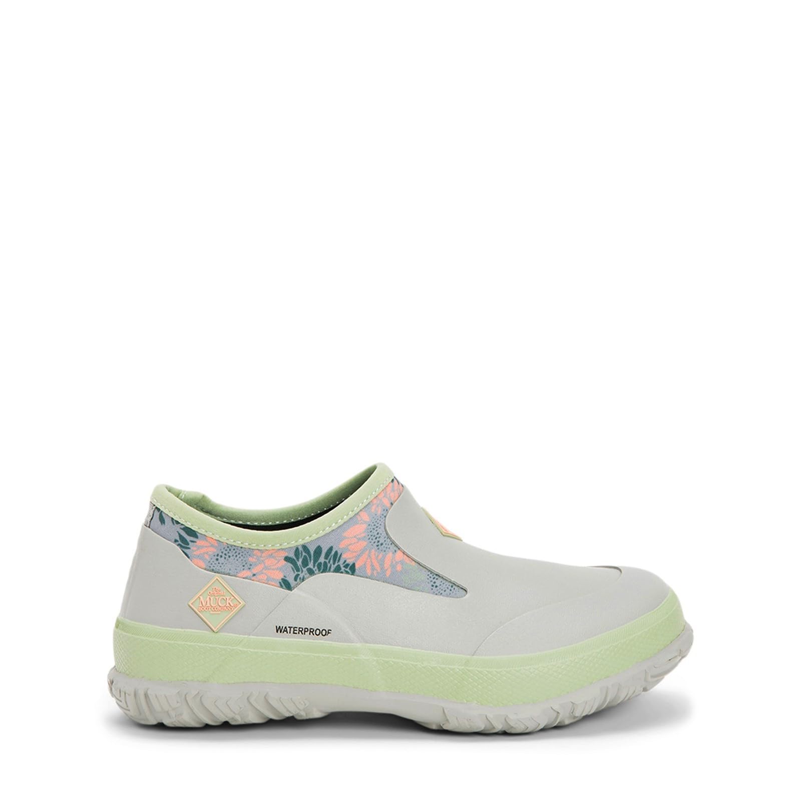 Muck Boot women's Lightweight Neoprene Topline Rubber Non-slip Forager Low Ankle Rain Garden Shoes