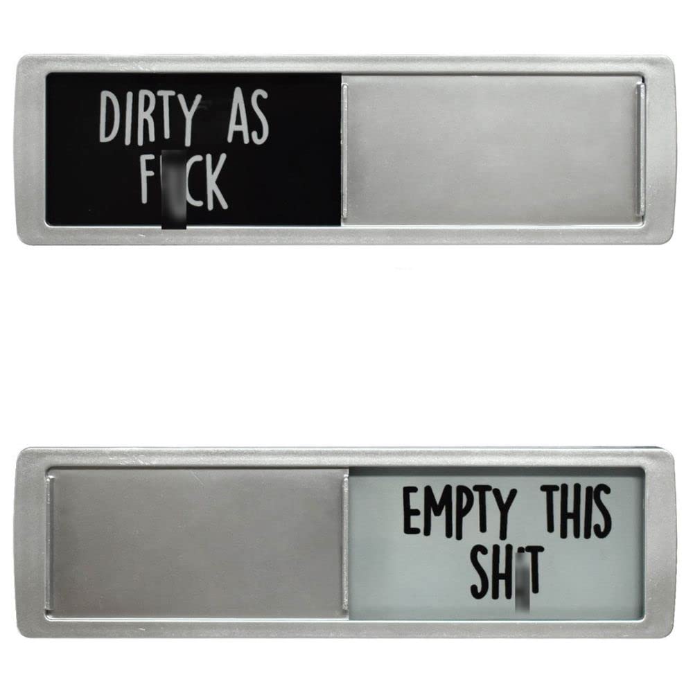 Kitchen Dishwasher Clean Dirty Magnet Funny Sign for Home Organization, Kitchen Gadgets, Home Decor, Kitchen Accessories, Dirty Clean Indicator Slider, Laundry Room Organization Magnets, Cute
