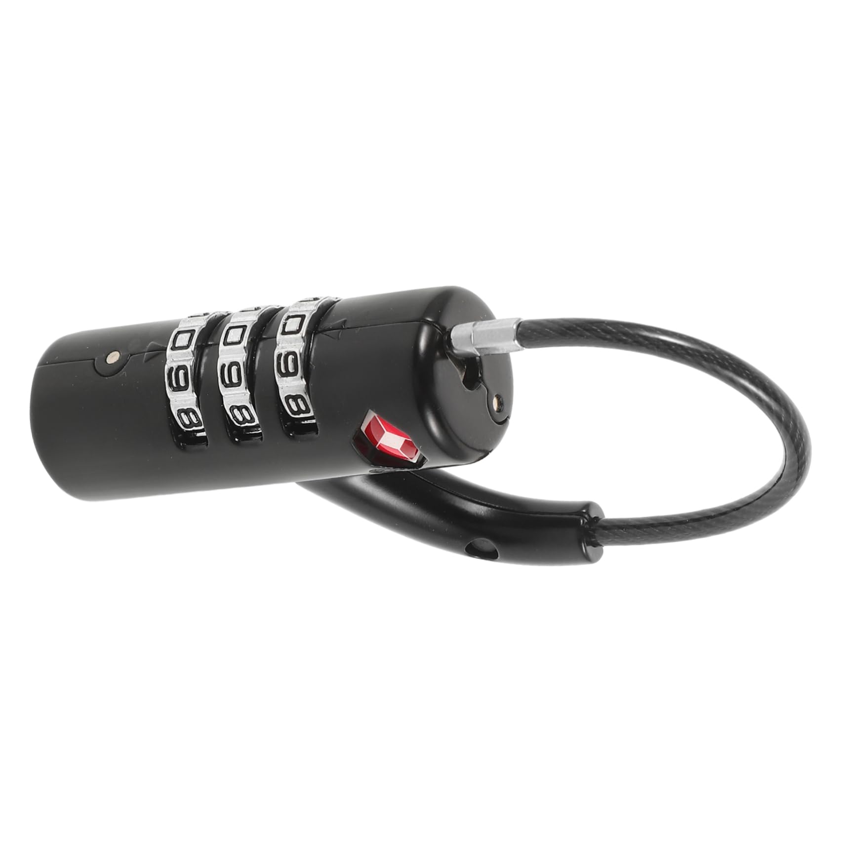 PartyKindom 3piezas Cerradura De Combinación Para Equipaje y Mochilas Candado De Seguridad Tsa Para Viajes Para Gimnasios y Almacenamiento De Pertenencias Diseño Duradero y Versátil