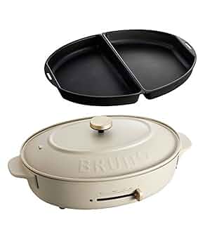 BRUNO オーバルホットプレート BOE053-GRG グレージュ　ブルーノ 61BP5egBNTL._AC_SY200_QL15_.jpg