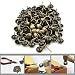 Yasorn Antique tapicería de clavos decorativos de muebles DIY Nailhead (bronce, conjunto...