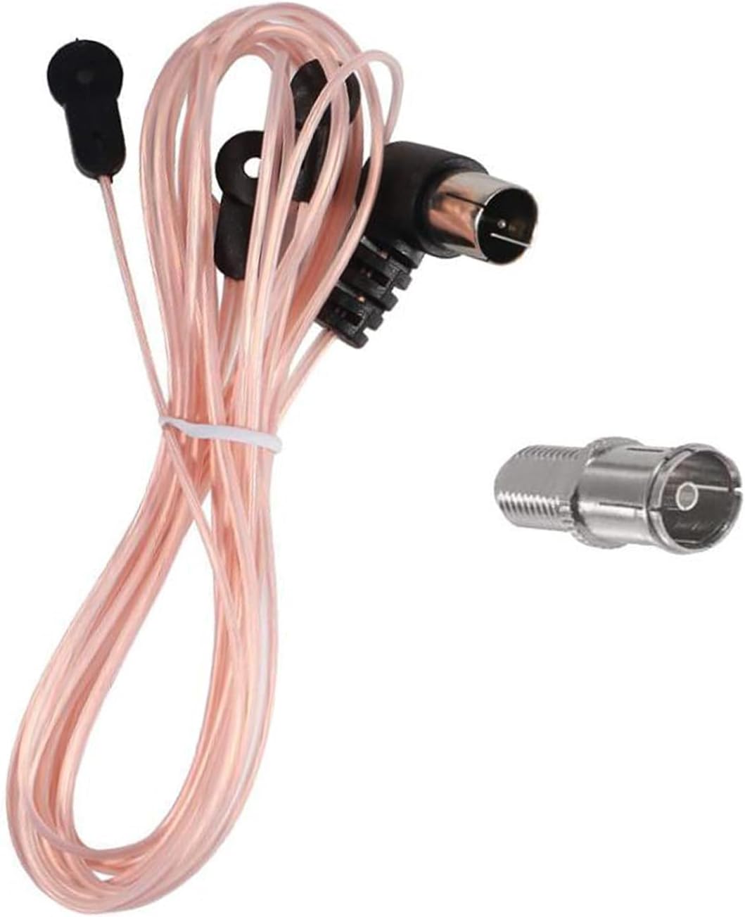 DIANN FM Antenna 75 Ohm FM Dipole Antenna with 3 Adapters for Indoor Radio Home