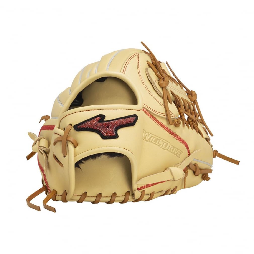 Amazon | MIZUNO(ミズノ) 野球 野手用グローブ 軟式用WILLDRIVE RED U