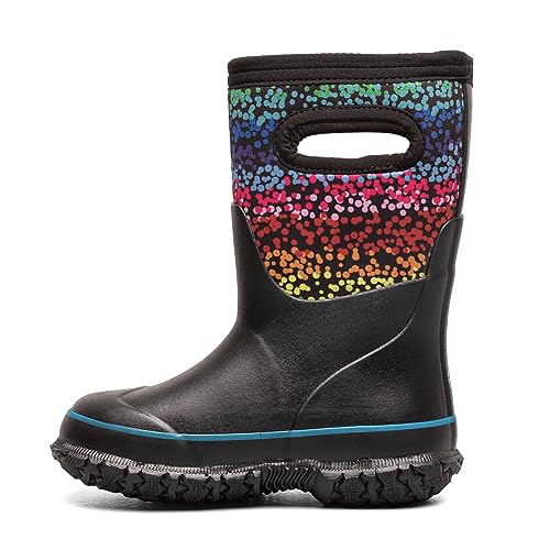 Image of BOGS Grasp Kids Waterproof Rain Boots, Insulated Winter Snow Boots