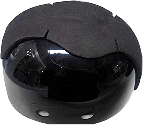 Miniatura 4 de Gorra de béisbol, casco de seguridad, cómodo y ligero, protección para la cabeza, ajustable, con cuatro rejillas de ventilación, color negro