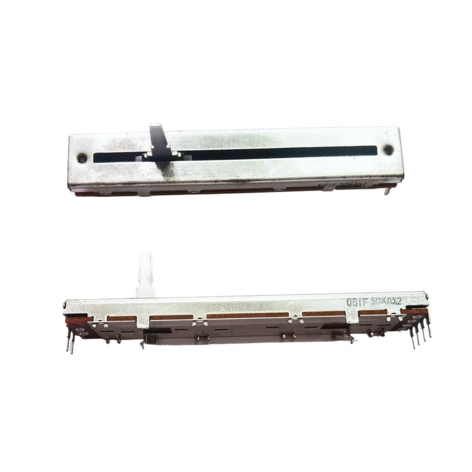 1 potenziometro scorrevole da 8,8 cm for la regolazione del volume, console di mixaggio a doppio canale A50KX2 (SWITCH)
