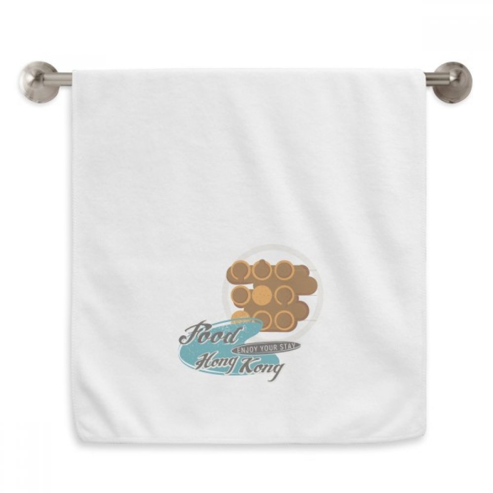Serviette débarbouillette blanche 13x29 inch motif diadème