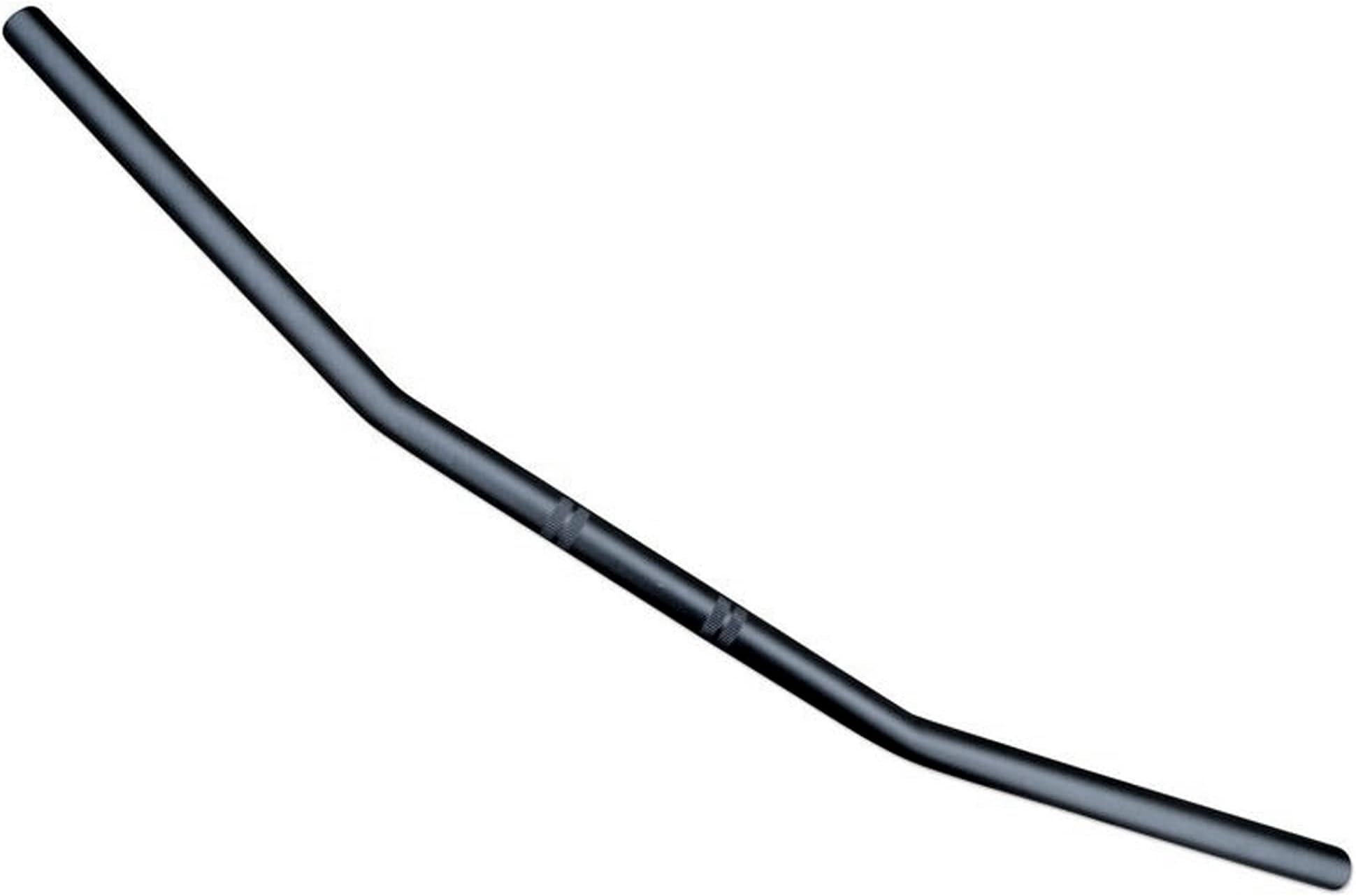 Motorcycle Handlebars Drag Bar 22mm 7/8 inch for Streetfighter Custom Bike Flat Tracker Bobber Chopper (Black)