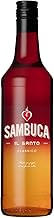IL SANTO Sambuca - Anislikör - Ausgewogene Mischung aus Anis und Süßholz - Weich-süße Note - Prämierter Anis-Schnaps 38% Vol. - (1 x 0.7 l)