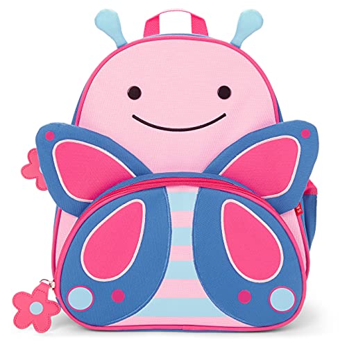 Skip Hop Toddler Backpack, Zoo Preschool Ages 2-4, Butterfly Skip Hop Toddler Backpack, Zoo Preschool Ages 2-4, Butterfly