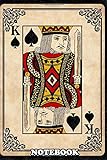 Notebook: King Of Spades , Journal for Writing, College Ruled Size 6' x 9', 110 Pages