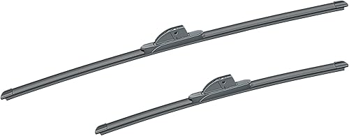 Miniatura 1 de SAFELITE Beam Wiper Blades 26 & 19 Inch Pack of 2 Automotive Replacement Fits Select Honda, Toyota, Subaru, Acura, Model Years (SBB2619)