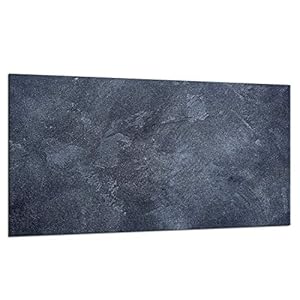 QTA Kookplaat afdekplaat 90 x 52 1-delig glas elektrisch fornuis inductie fornuis bescherming spatbescherming glasplaat…