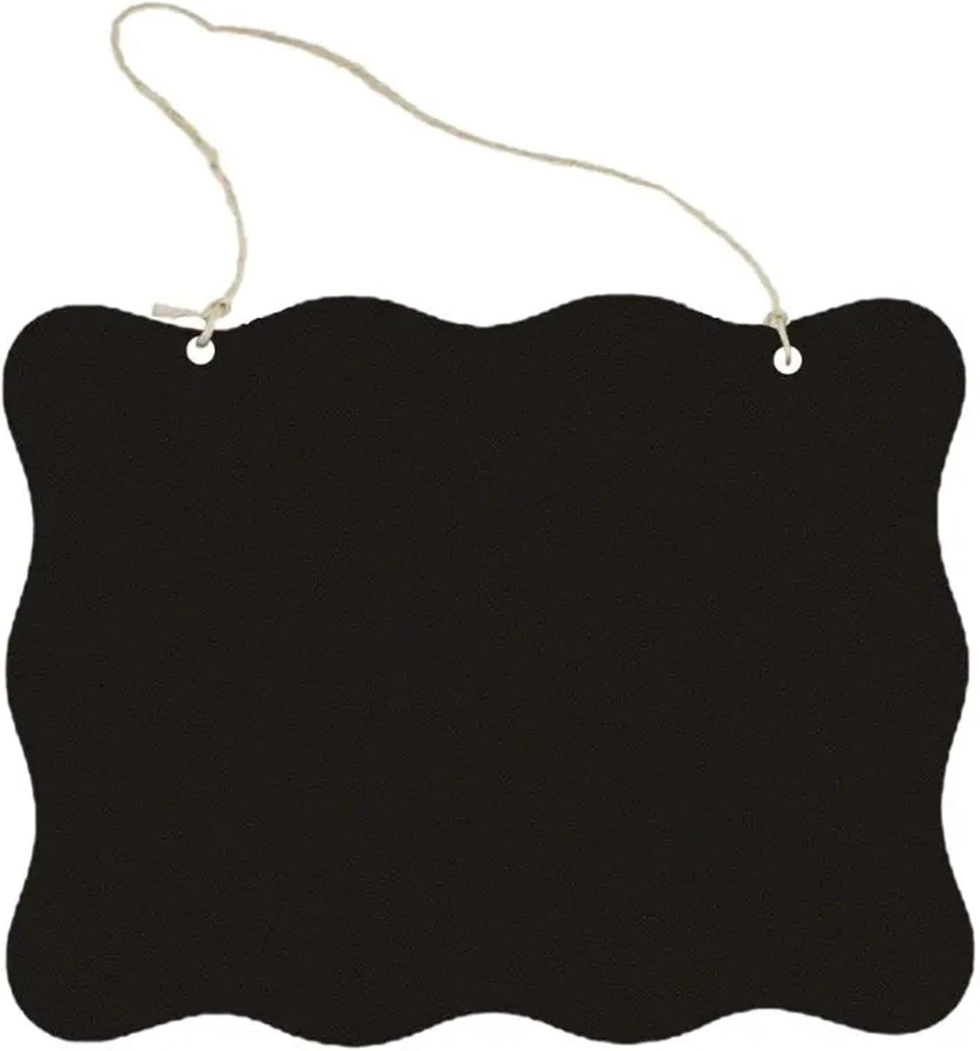 Chalkboard Hanging Signs 10pcs Rustic Chalkboard Hanging Signs Double Sided for Wedding, Bar, Restaurant, Kitchen Pantry & Wal(C)