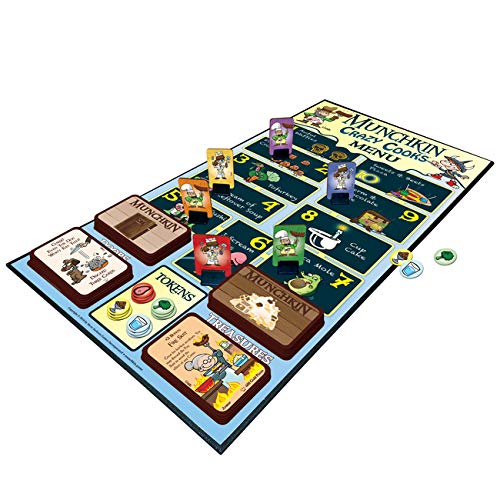 Steve Jackson Games Munchkin Crazy Cooks Board Game | Family Card And Board Game | Adult, Kids, & Family Game | Fantasy Adventure | Fantasy Rpg | Ages 10+ | 3-6 Players | Avg Play Time 120 Min #TOP2