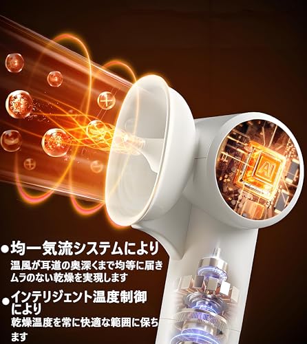 電動耳洗浄器 イヤークリーナー 強力かつやさしい洗浄 5水流モード 耳掃除 耳垢取り IPX7防水 浴室利用可能 耳かき 電動耳垢除去キット 簡単操作 家庭用 子供 大人用