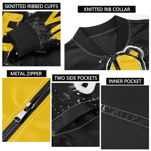 Chaqueta Bomber Ligera y Transpirable para Hombre miniatura 5