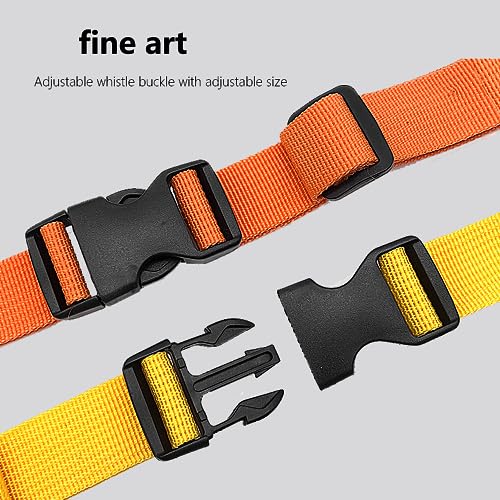 Aeuezxx Steckschnallen, 4 Stück Plastik Steckschnallen, 25 mm Schnellverschluss-Schnallen, Seitliche Schnallen, Rucksackschnalle, Verstellbare Kunststoff-Schnallenclips