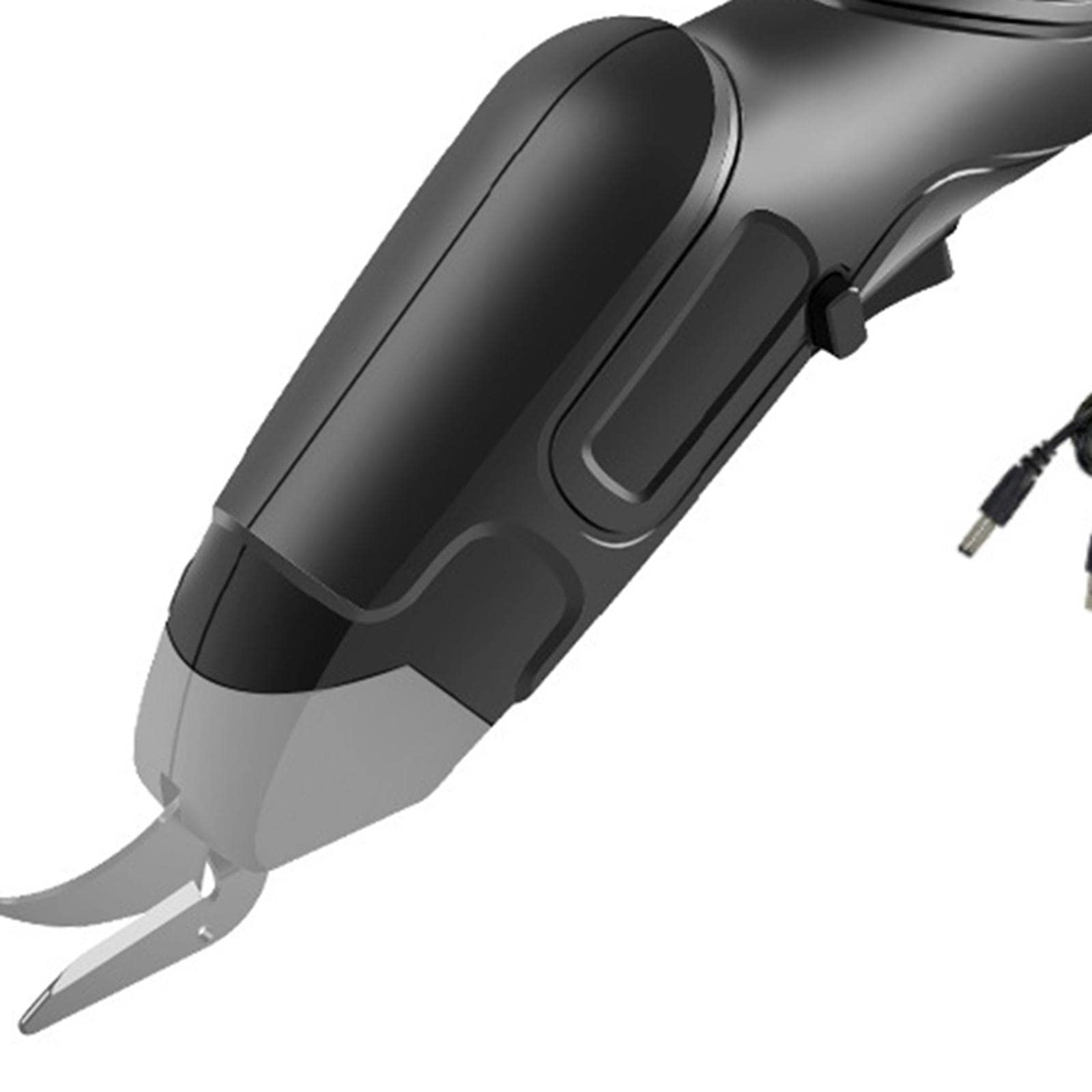 Ciseaux électriques avec Moteur En Cuivre Compact pour Couper Tissus, Cuir, Vêtements, Rechargeables Par USB, Conception Légère, Adaptés à U