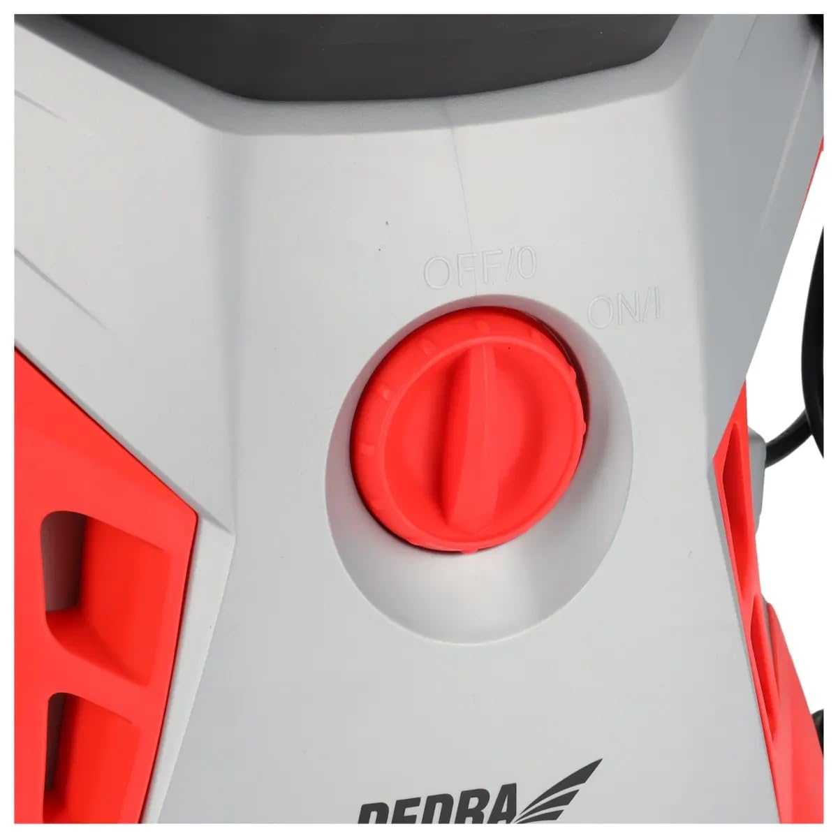 Dedra 1700 W, 120/180 Bar, 420 l/h, Bomba de Aluminio, depósito de detergente Integrado, Apagado automático, Manguera Larga y Flexible de 6 m