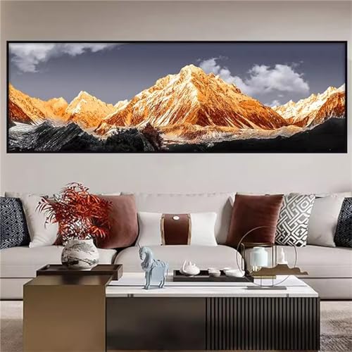 Diamond Painting Adultes 5D au format panoramique 50x150cm motif A-338