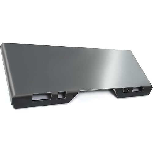 1/2" Skid Steer Mount Plate Quick Tach Attachment Loader Plate Compatible with Bobcat Kubota, with One Year Warranty