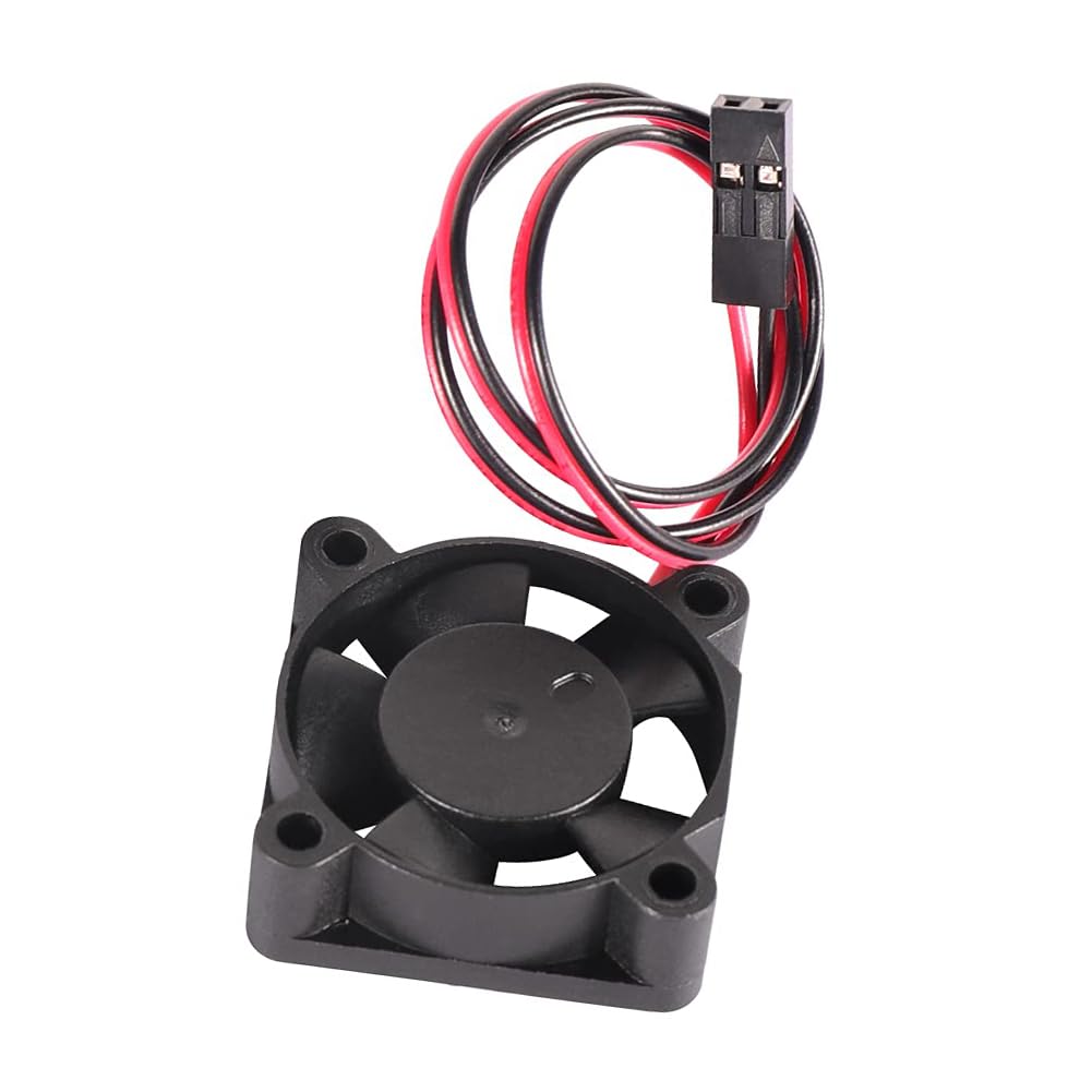 Unifizz 2pcs 30x30x10mm Brushless Cooler DC 5V RC Motor Cooling Fan Heatsink,3010 RC Car Motor Cooling Fan Compatible with HSP HPI Wltoys Himoto Tamiya Redcat 1/10 RC Car Truck Boat