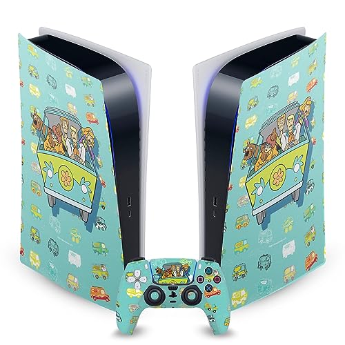 Protégez et Décorez votre PS5 Digitale avec l'Autocollant de Jeu Vinyle Scooby-Doo