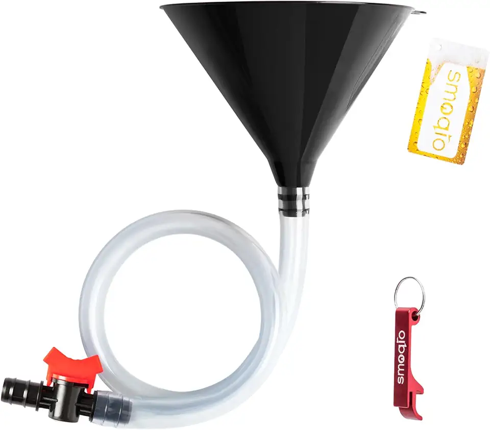 Öltratt med ventil och flasköppnare