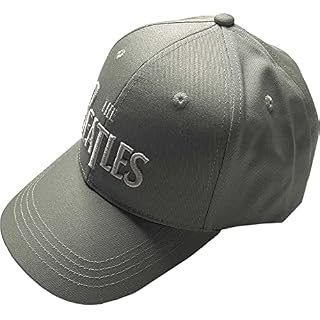 Générique The Beatles Casquette De Baseball Blanc Drop T Band Logo Nouveau Officiel Vert Size One Size - Les Beatles, Paul McCartney, John Lennon, RIngo Starr, George Harrison