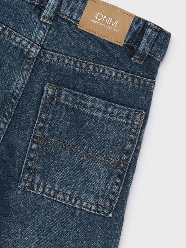 Pantalón denim wide fit Mayoral para niño en color medio vaquero 3