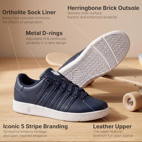 Image of K-Swiss Kid's Classic VN Sneaker