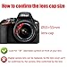Camera Lens Hood for Nikon D3500 D7500 D7100 w/AF-P DX Zoom-Nikkor 18-55mm f/3.5-5.6G VR Lens (Replace HB-N106)