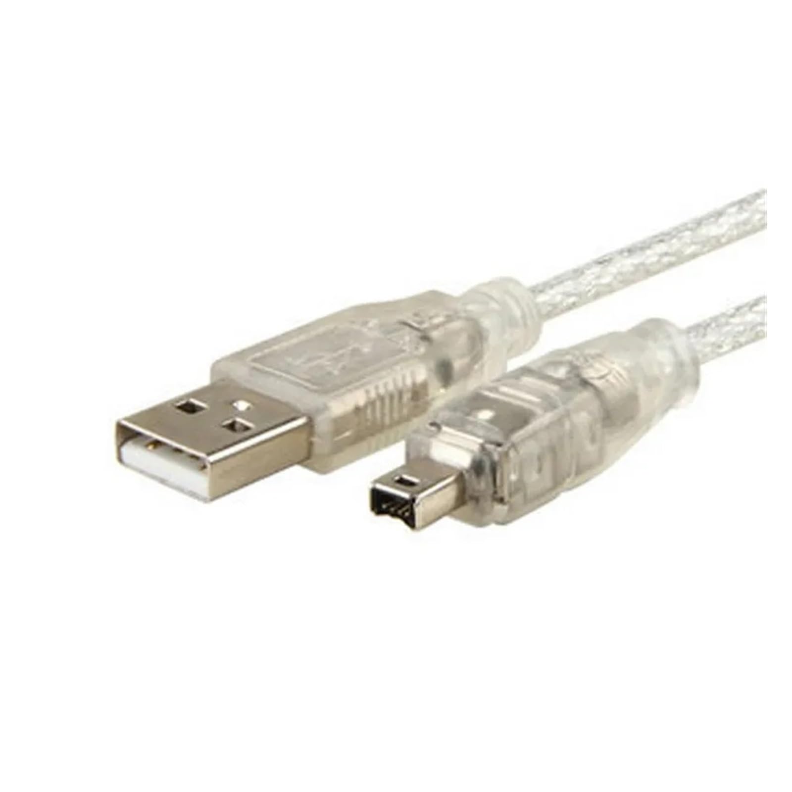 Câble adaptateur USB mâle vers Firewire IEEE 1394 4 broches ILink pour caméra DCR-TRV75E DV 150 cm