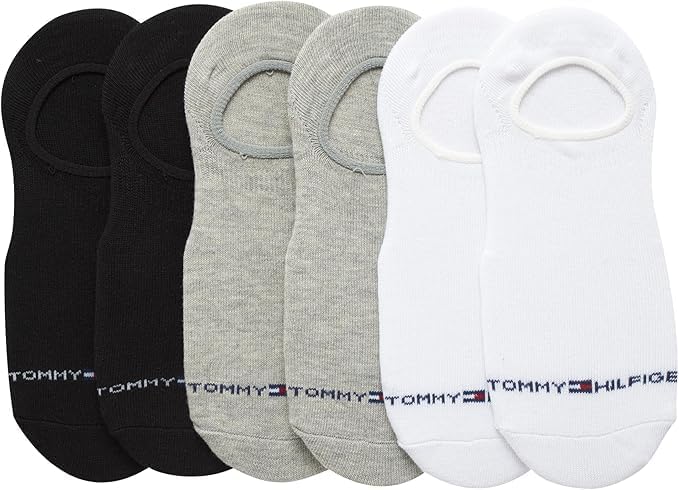 Tommy Hilfiger Womens Liner Socks - 6 Pack Cotton Blend Athletic Performance No Show Shoe Sock Liners for Women - Image 4