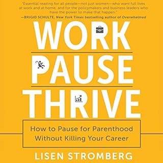 Work PAUSE Thrive Audiolibro Por Lisen Stromberg arte de portada