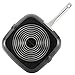 Circulon Ultimum Forged Aluminum Nonstick Square Grill Pan, 11-Inch, Black, Large