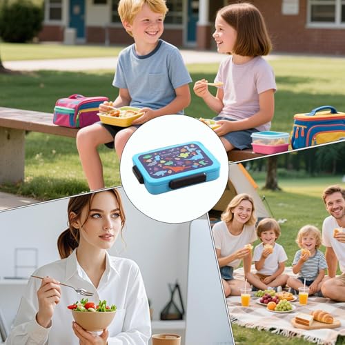Lonchera para niños hermética que soluciona la comida derramada en excursiones 5