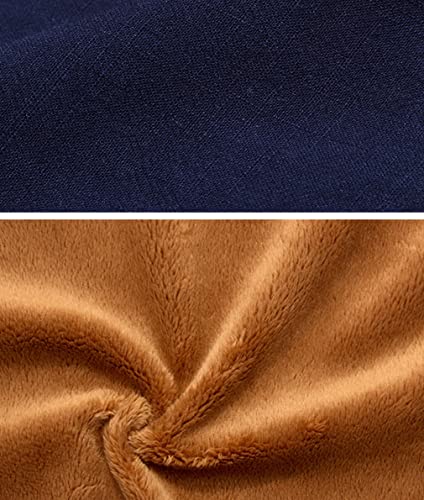 QIEZI Traditional Tang Robe Winter Plush Men Martial Arts Monk Gown3