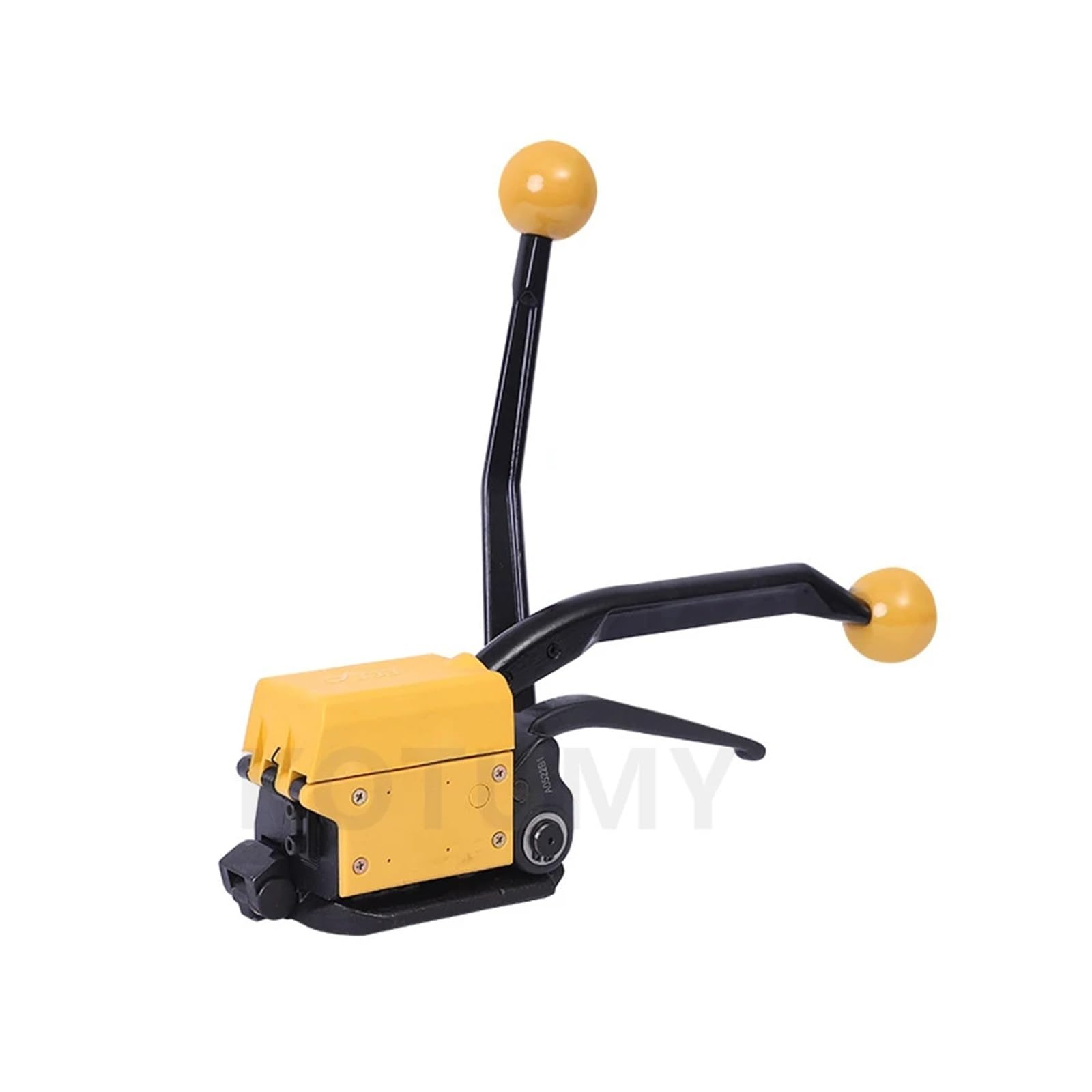 Strumento di imballaggio manuale for reggiatura in acciaio, macchina for reggiatura in acciaio senza sigillo e senza fibbia, imballatrice portatile, strumenti for fascette metalliche da 13-19 mm