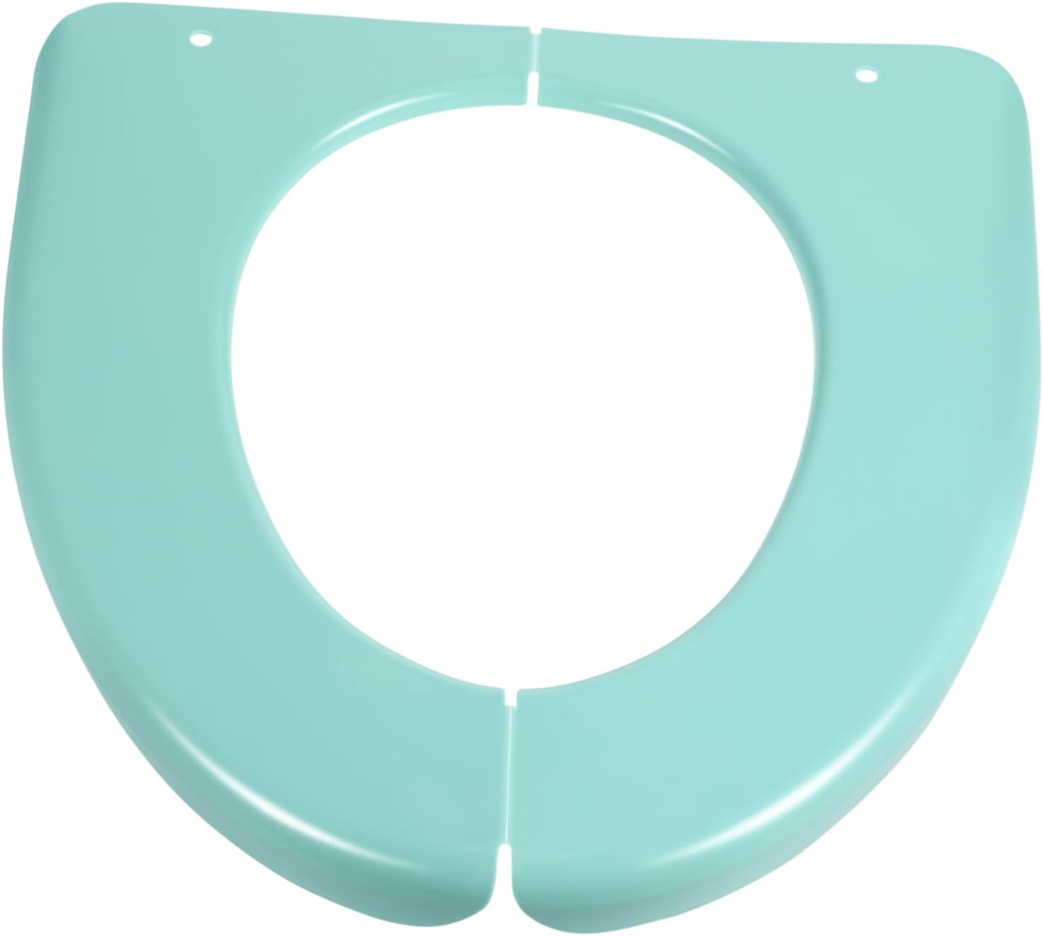 BESTYASH 1Pc Folding Portable Toilet Training Seat Cover Lightweight Durable Plastic Cushion Pad for Home Travel Use for Adult Potty Training Nordic Green