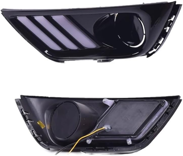 Rear View Mirror Indicator Daytime Running Day Light LED Car Front Bumper Fog Lamp Turn Signal Indicator Bulb for Compass 2017 2018 2019 2020