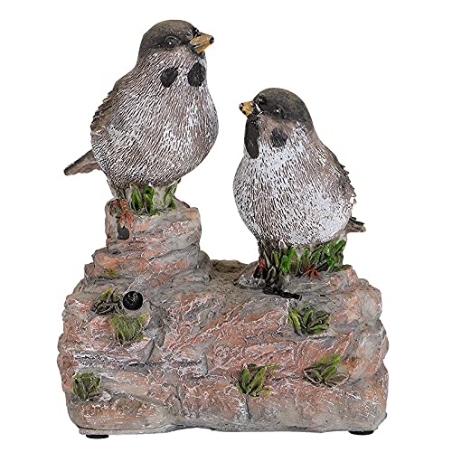 WJBABJ Pastoal Home Yard Simulación Animal Resina Aves Accesorios Decoración Artesanía Jardín Balcón Al Aire Libre Estatuillas Adornos Decoración