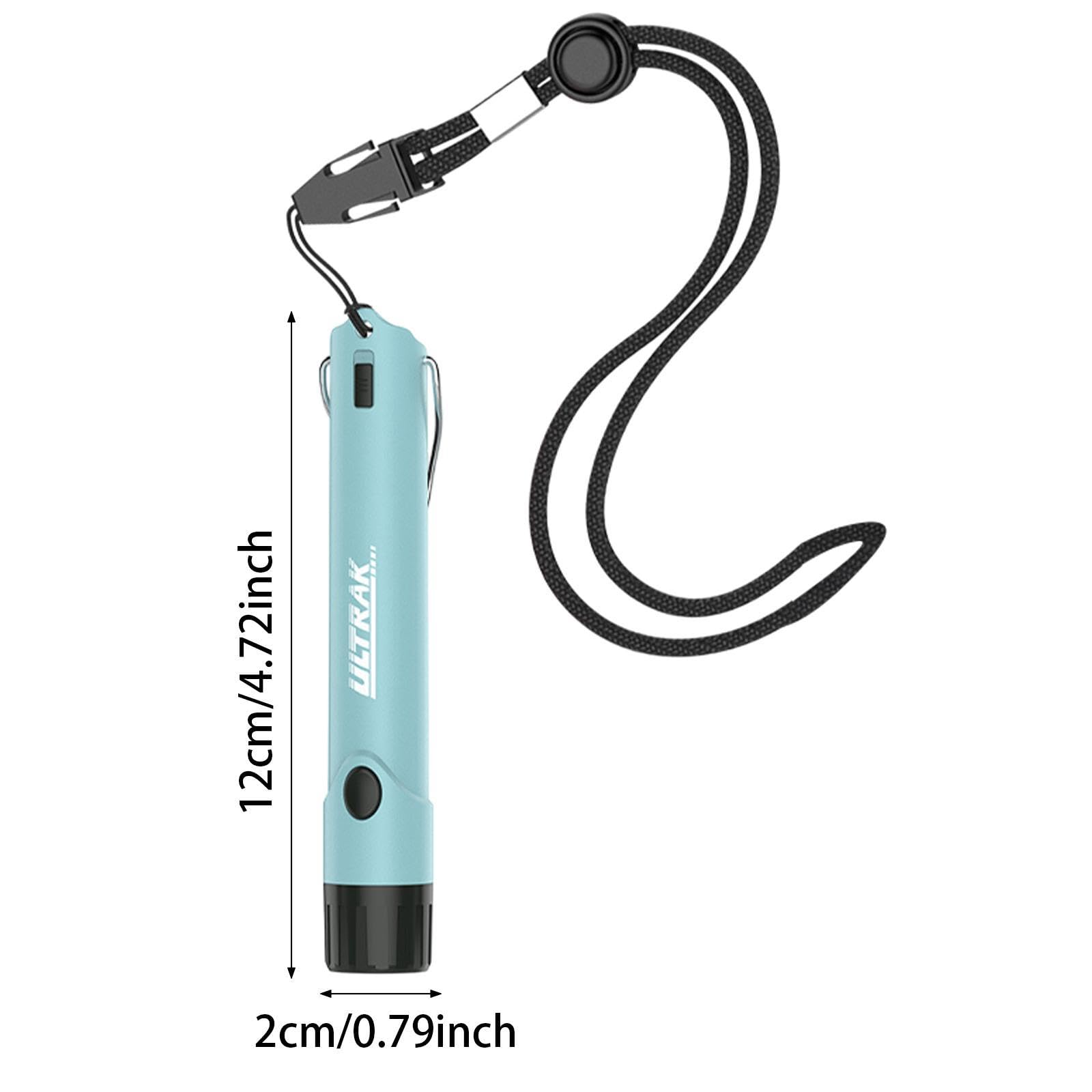 Silbato Electrónico Portátil con Botón LED, Cordón Práctico, Plástico PP, Adecuado para Entrenamiento Deportivo Y...