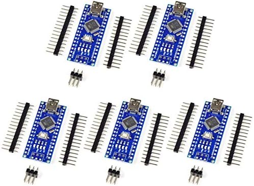 5X CANADUINO® Nano V3 for Arduino Atmega328 + CH340